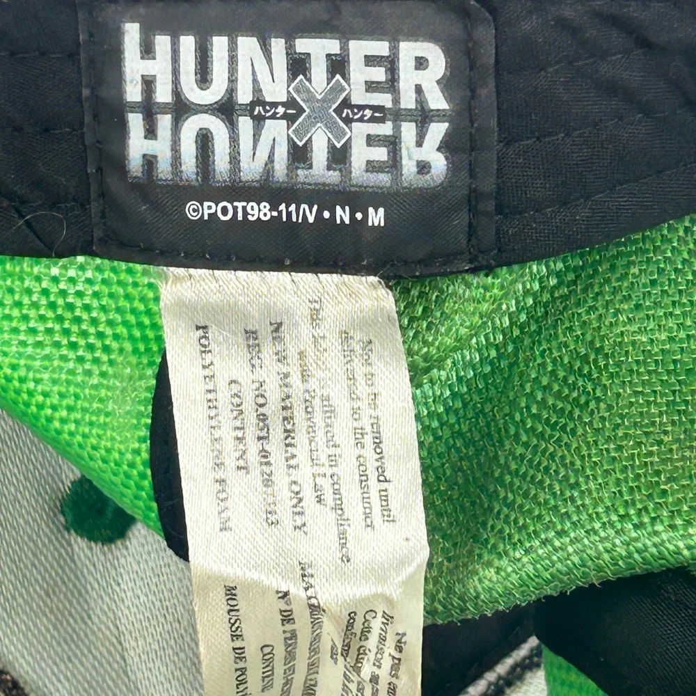 Hunter x Hunter Gon Freecss Snapback Hat Green Orange Anime Mesh Cap OSFM